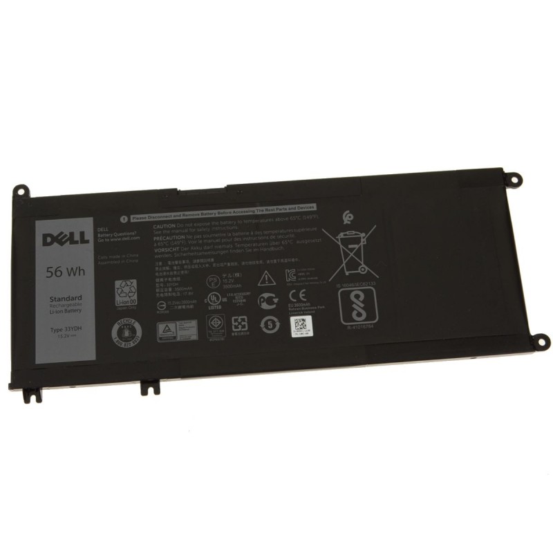 Dell Inspiron 17 (7773) 2-in-1 OEM Original 56Wh 4-cell Laptop Battery - 33YDH