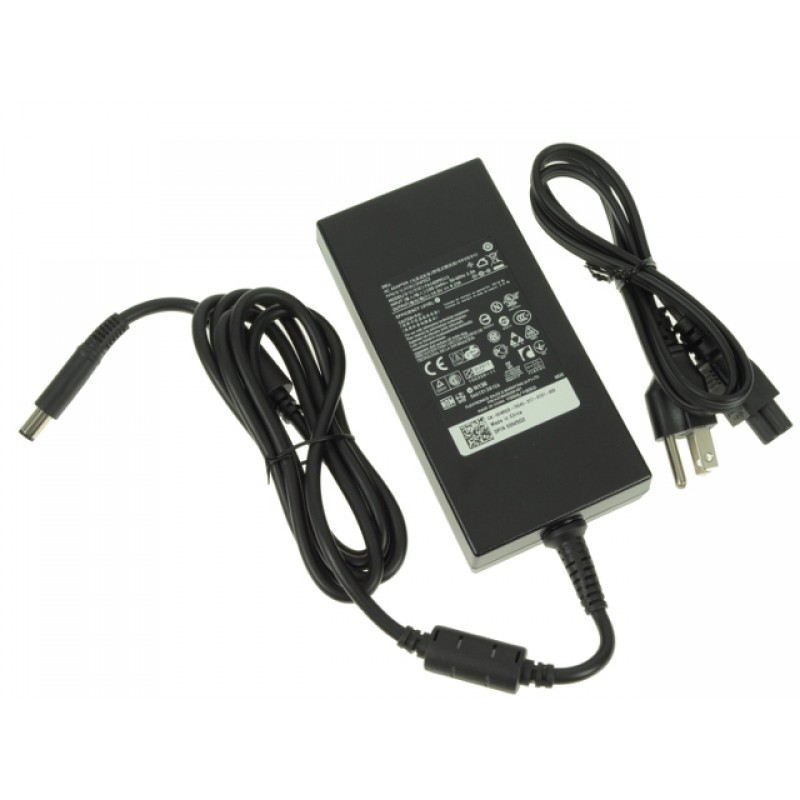 New Dell Inspiron 15 (7577) Original 180 watt Laptop AC/DC Power Adapter - 74X5J - DW5G3