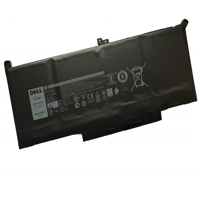 Dell Latitude E7490 Compatible 7500mAh 7.6V 60WHr 4 Cell Laptop Battery