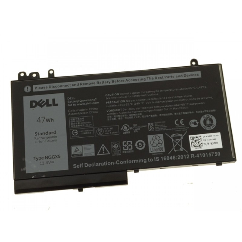 Dell Latitude E5470 / E5270 / E5570 3-cell 47Wh Laptop Battery - NGGX5