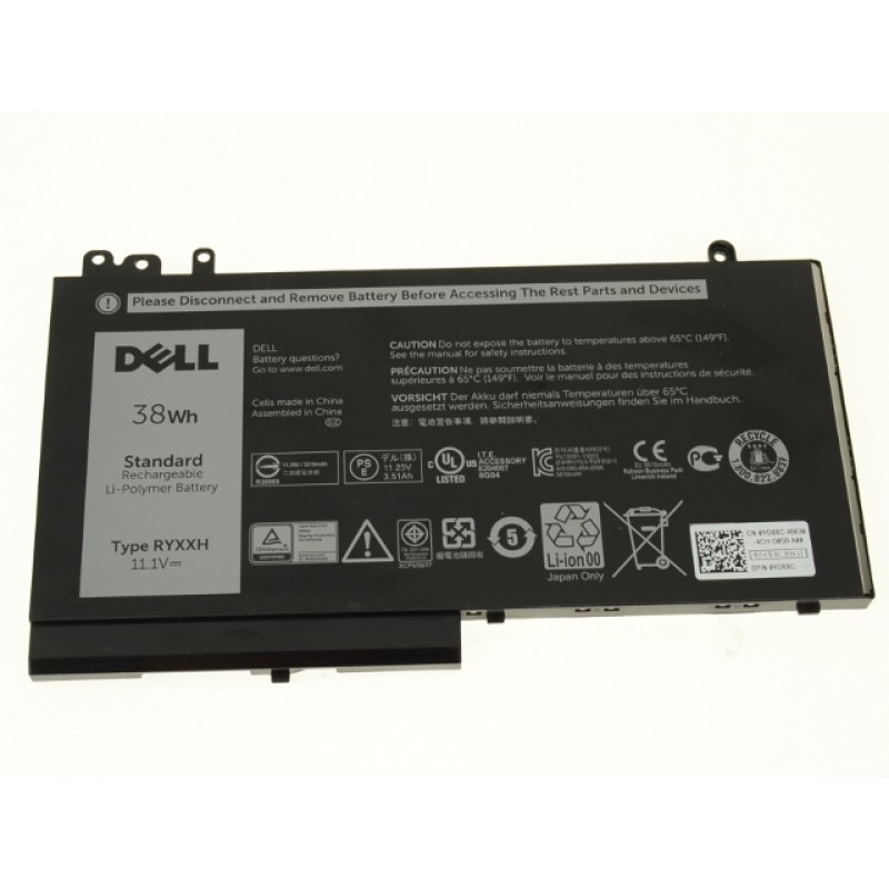 Dell Latitude 11 (3150) 3-cell 38Wh Original Laptop Battery - RYXXH