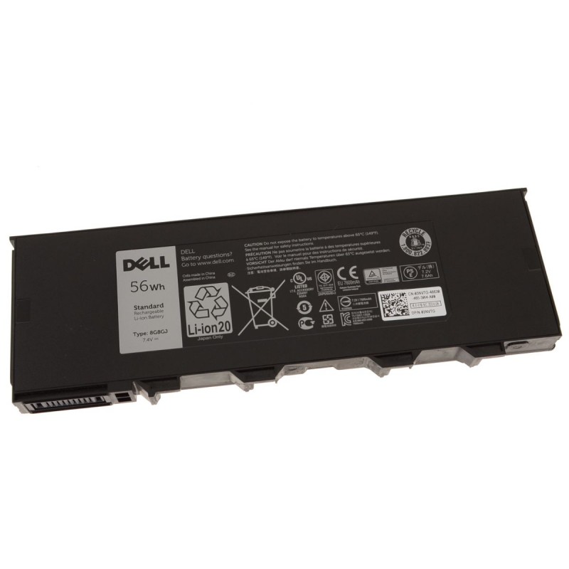 New Dell Latitude 7204 Rugged 4-cell 56Wh Original Laptop Battery - 8G8GJ
