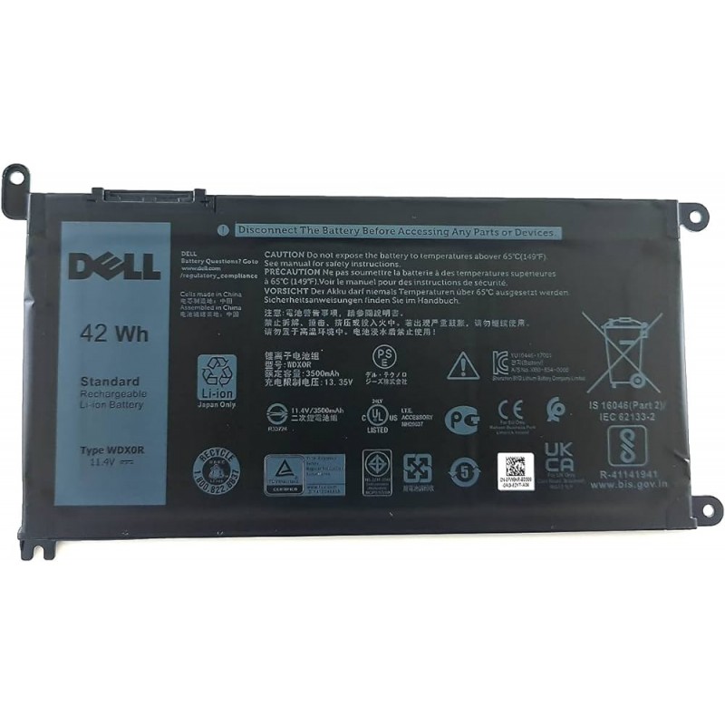Dell Inspiron 15 5567 Original 3500mAh 11.4V 42WHR 3-Cell Replacement Laptop Battery