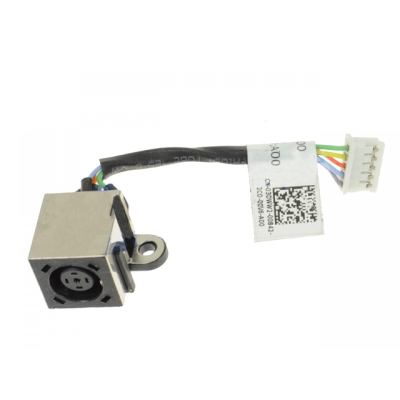 Dell Inspiron 14R (5420) DC Power Input Jack with Cable - 3DWW2