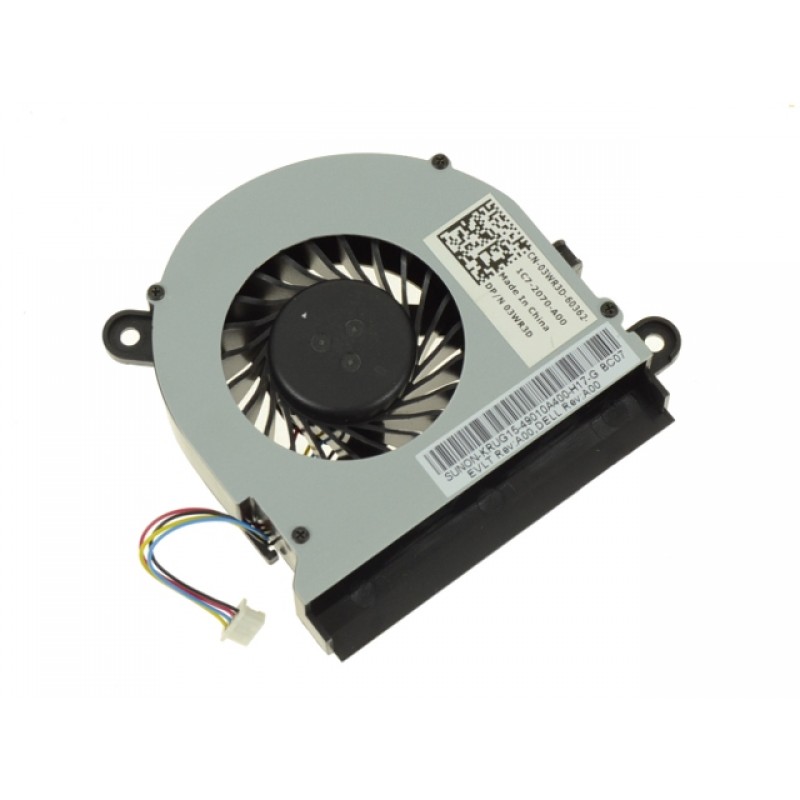Dell Latitude E5520 CPU Cooling Fan for Intel Video - 3WR3D