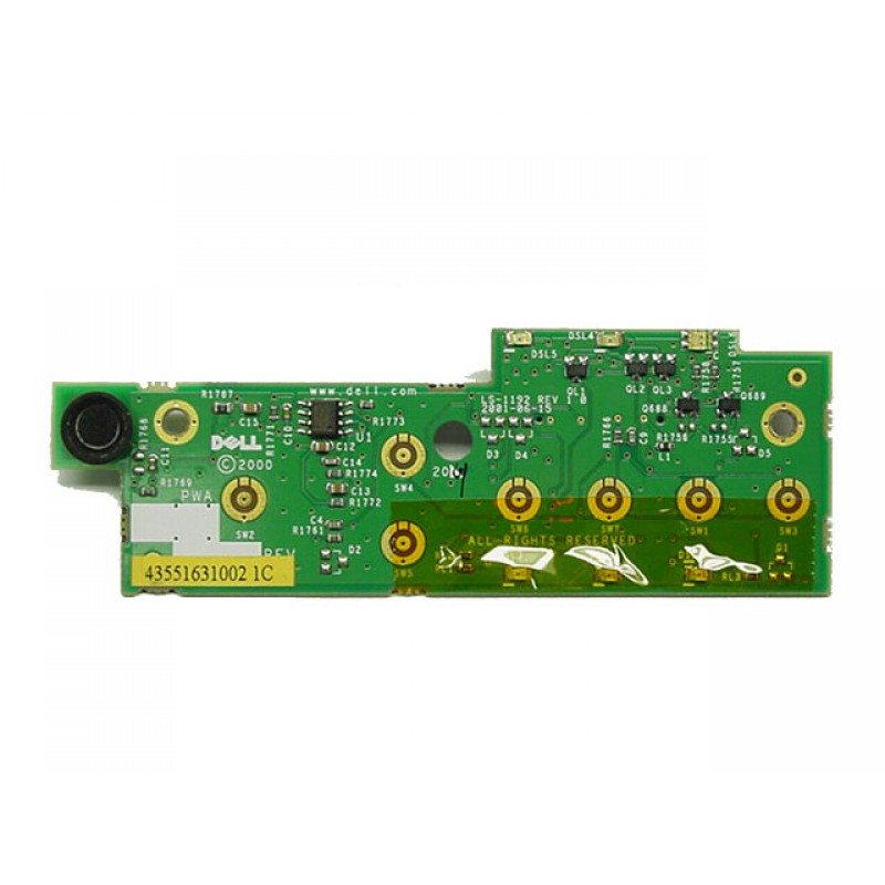 Dell Inspiron 8100 Power button circuit board - 18GHW
