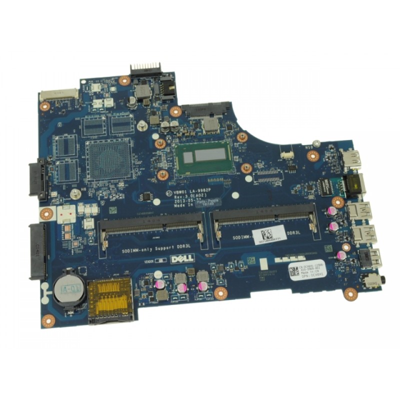 Dell OEM Inspiron 15 (3537) Compatible Motherboard System Board with i3 1.70GHz CPU and Intel Graphics UMA - CX6H1