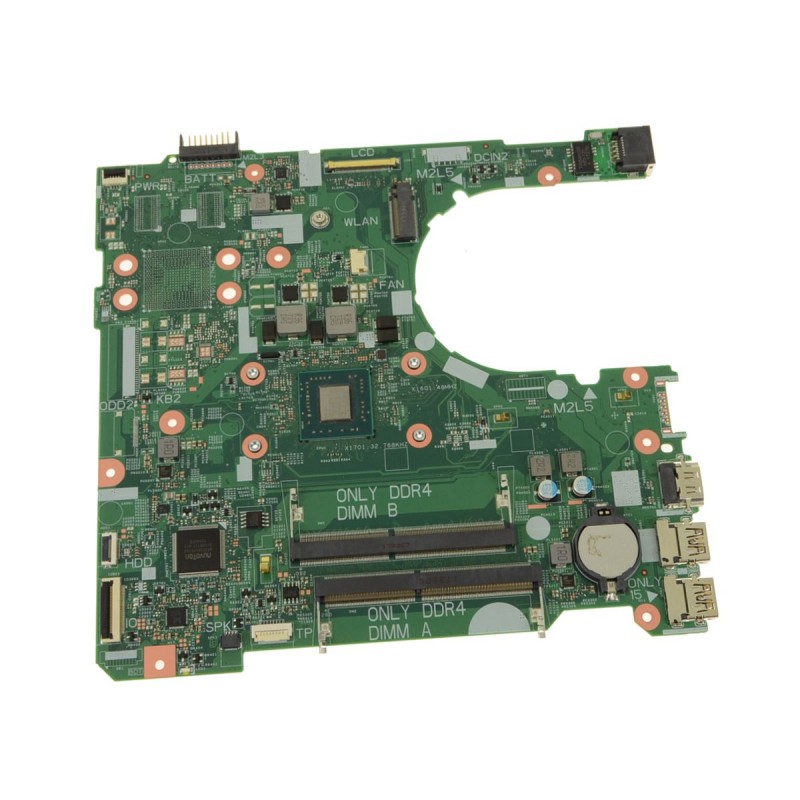 Dell OEM Inspiron 15 (3567) Compatible Motherboard System Board with Core i3 2.4GHz Intel Graphics - UMA - RY2Y1