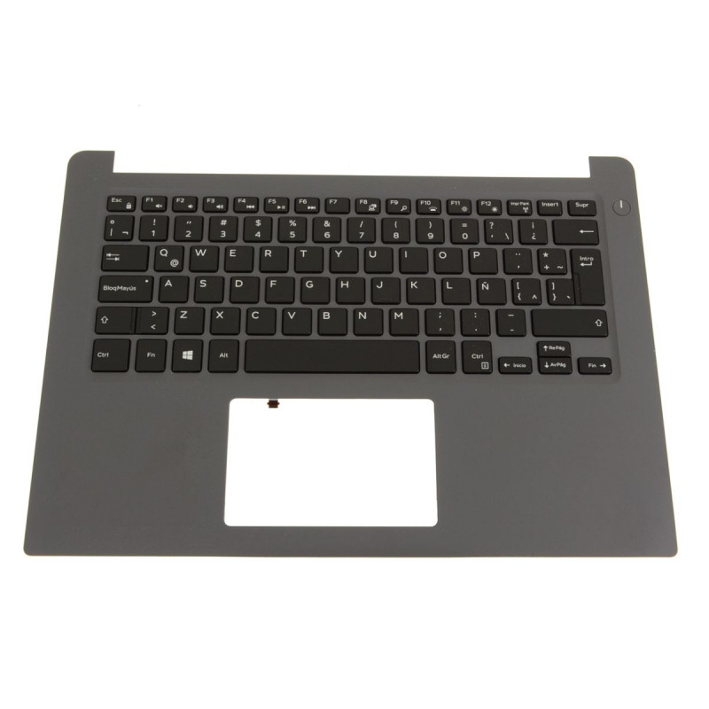 Dell  Inspiron 14 (7460) Compatible Palmrest Spanish Keyboard Assembly - No TP - XD4CT - 9M5T1 