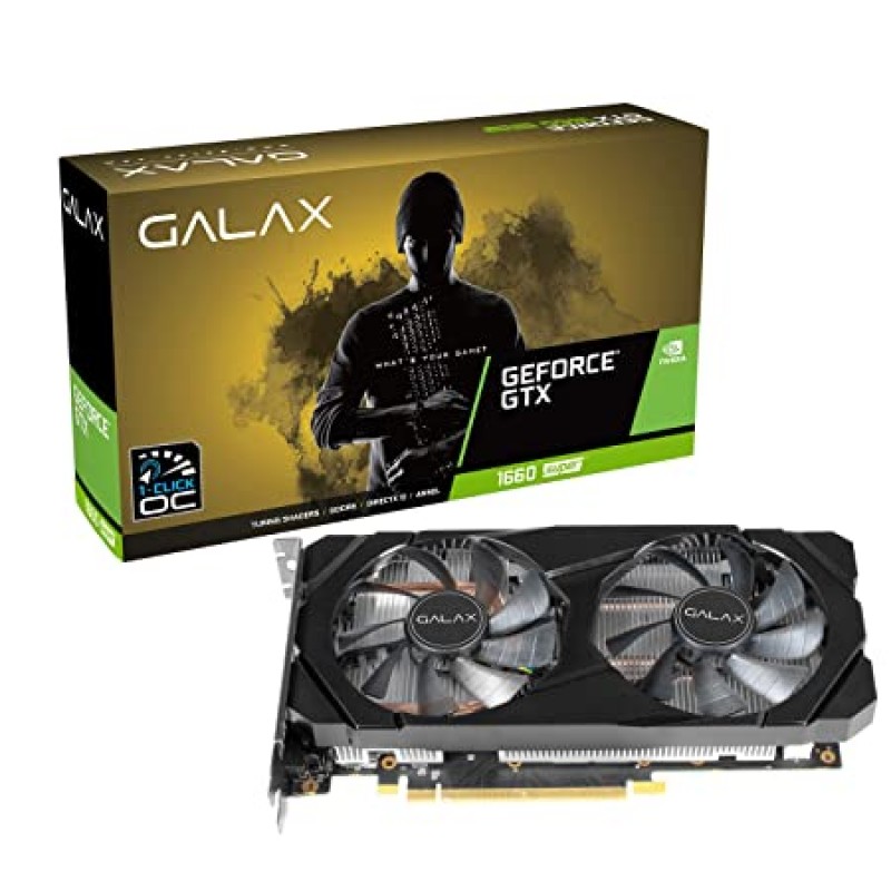 Galax GTX 1660 TI (1 Click OC) 6GB Graphics Card