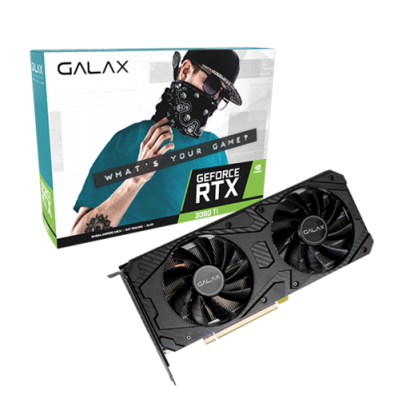Galax RTX 3060 Ti LHR (1-Click OC) 8GB Graphics Card