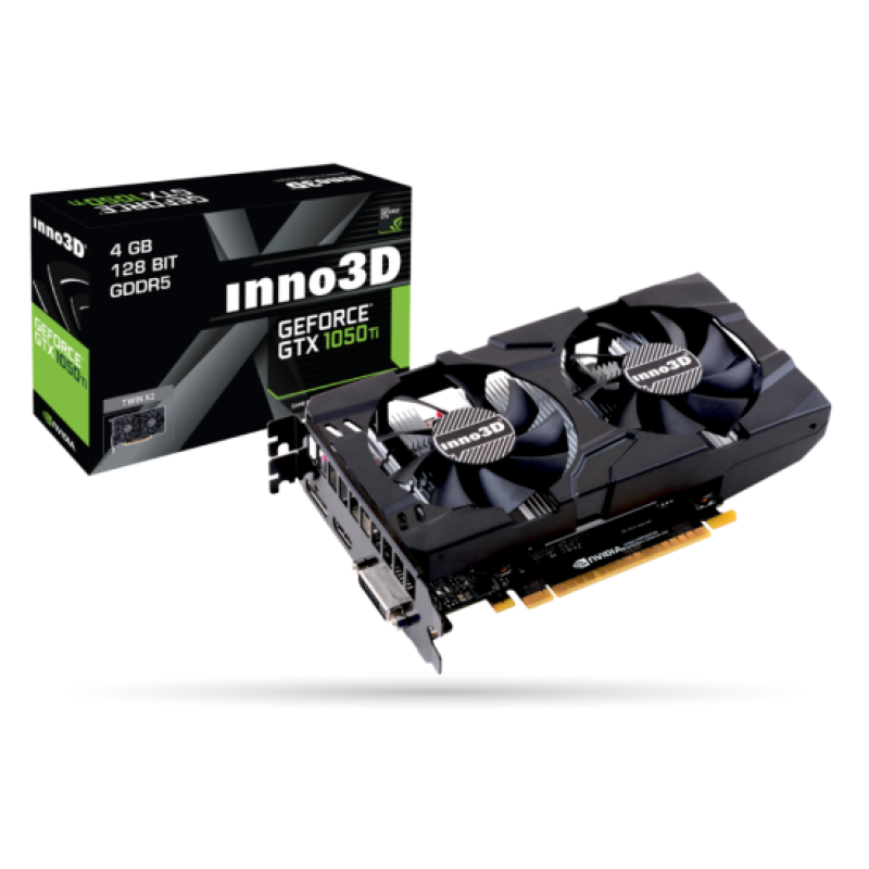 Inno3d GTX 1050 Ti Twin X2 4GB Graphics Card
