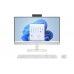 HP 22-dg0153in AIO (Celeron N100/ 8GB DDR5 RAM/ 512GB SSD HDD/ Win 11/ MSO 21/ Wired K&M/ 21.5" FHD/ Cashmere White/ 1 Year Warranty/ Alexa)