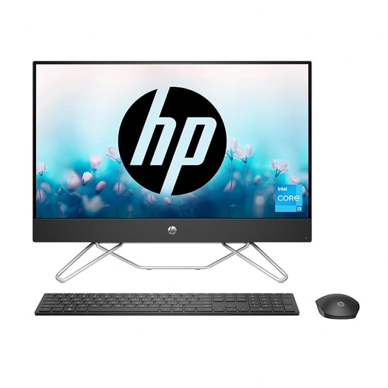 HP AIO 24-cb1901in (12th Gen Core i3 -1215U/ 8GB RAM/ 512 GB SSD/ Win 11/ MSO 21/ No DVD/ Wirelss K&M/ 23.8 inch Slim FHD/ IPS/ Starry White/ Alexa)