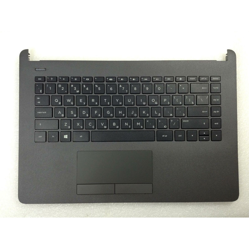 HP Original L20386-001 Trackpad Upper Case Palmrest Keyboard Touchpad Assembly