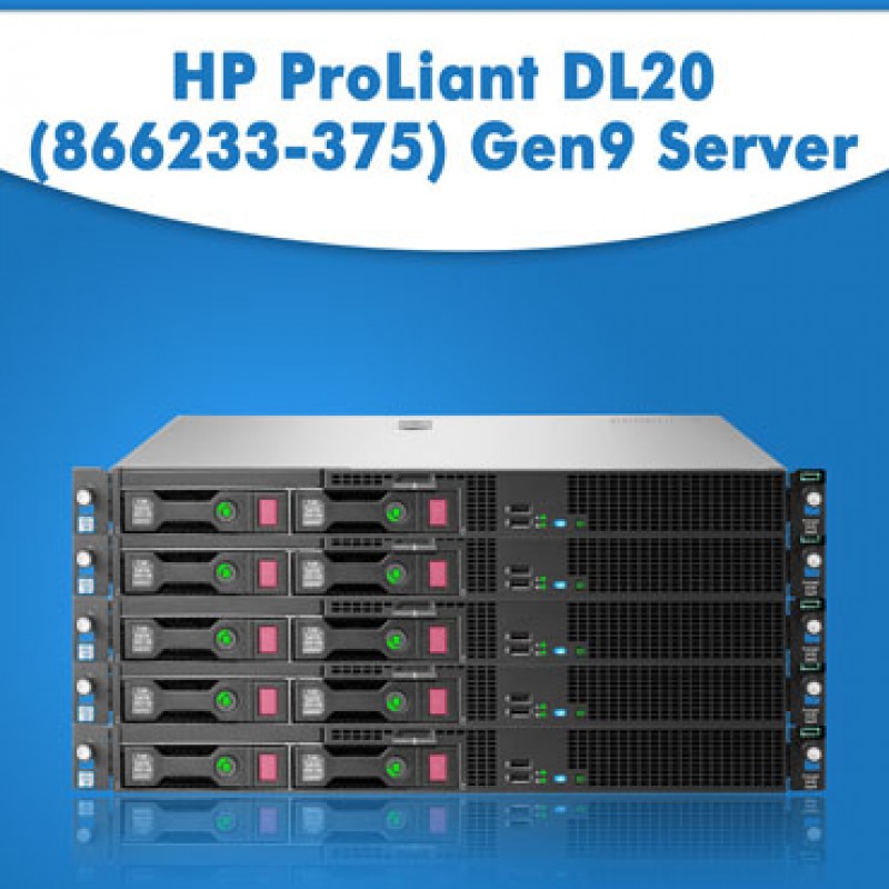 HP ProLiant DL20 (866233-375) Gen9 Server