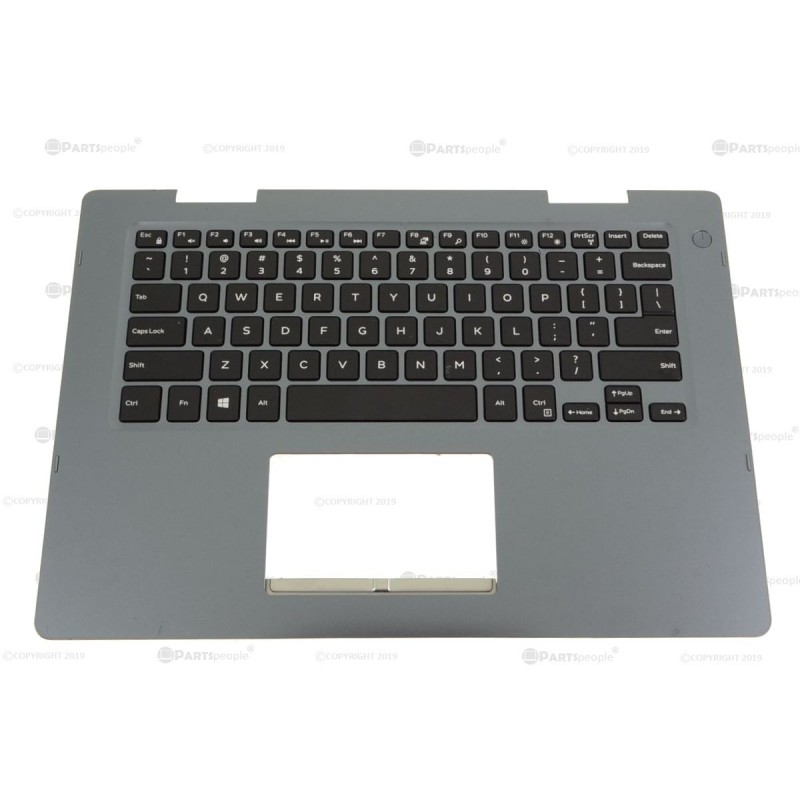 Dell Inspiron 14 (5481) 2-in-1 Compatible Keyboard Palmrest Assembly - XHYYJ
