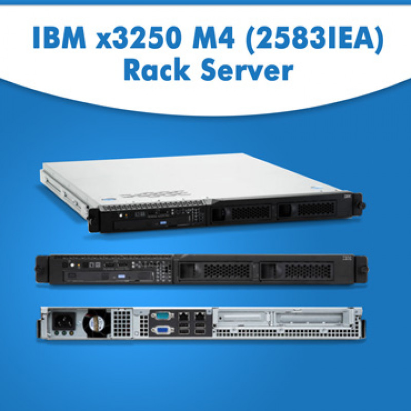IBM x3250M4 (2583IEA) Rack Server