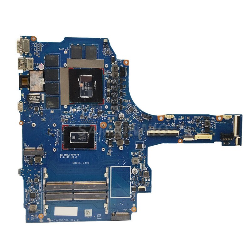 HP Genuine Original INTEL I7-7700HQ OMEN 15-AX 15-AX033DX Laptop Motherboard 914772-601