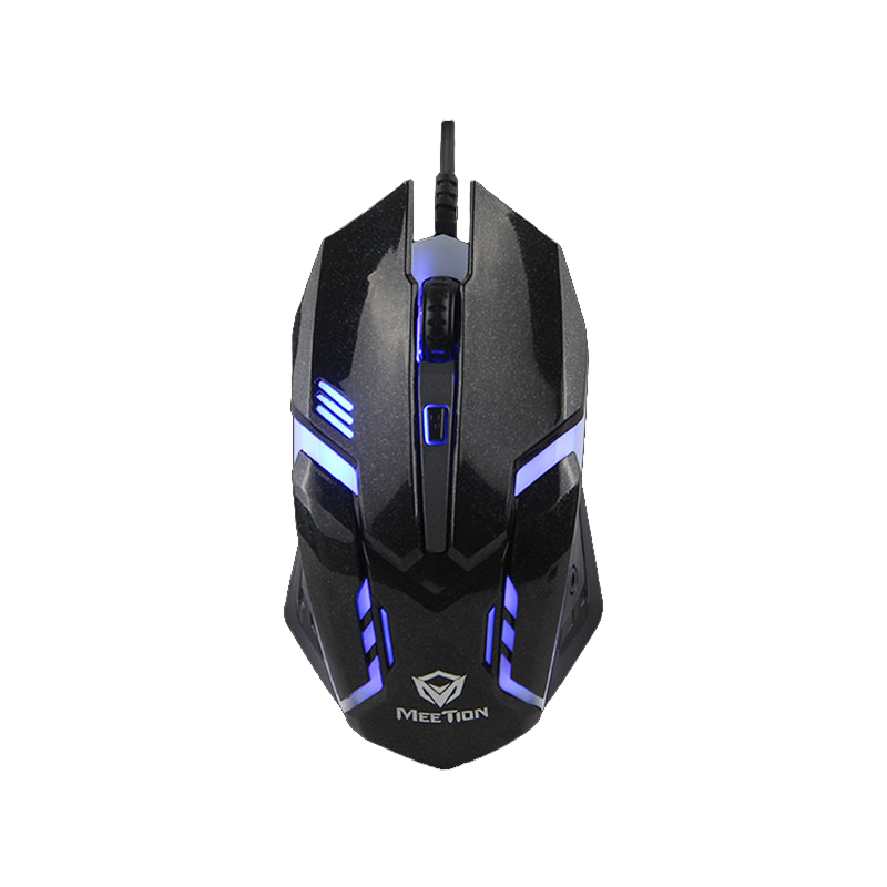 Meetion USB Backlit Gaming Mouse / Black 