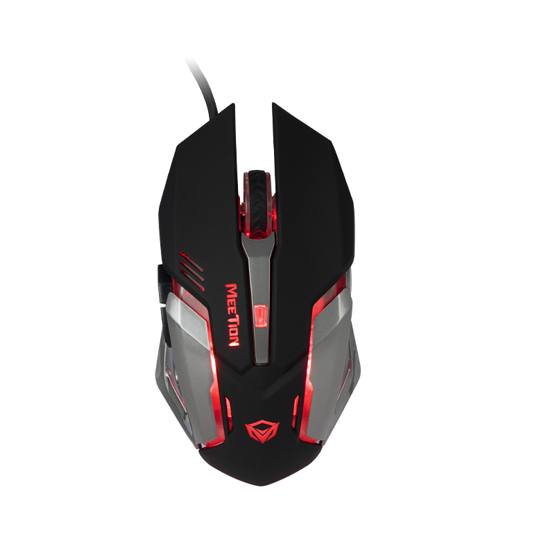 Meetion USB Backlit Gaming Mouse / Black 