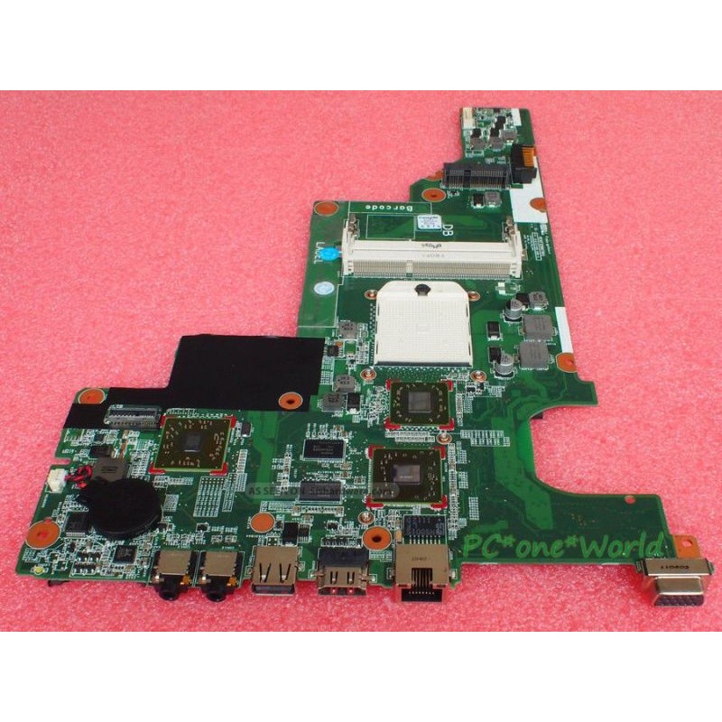Hp CQ43 with AMD Non-Integrated Graphics Laptop Motherboard