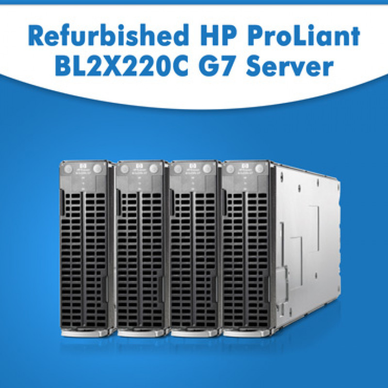 HP ProLiant BL2X220C G7 Server(Refurbished)