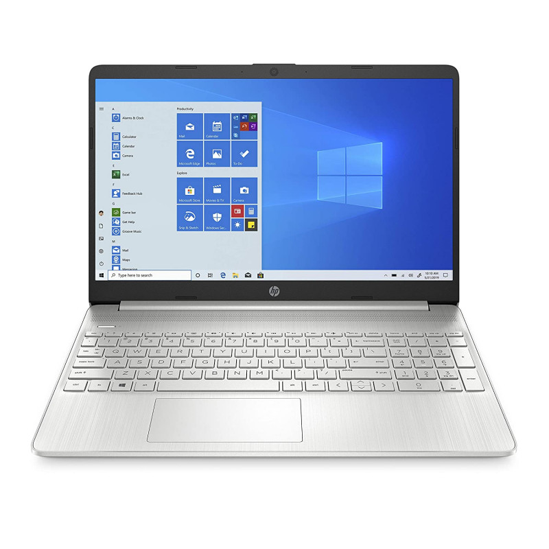 HP 14 10th Gen Intel Core i7 Ultra Thin and Light FHD Laptop(8GB/512 SSD/Windows 10/Ms Office-2019/15.6 Inch/Natural Silver)