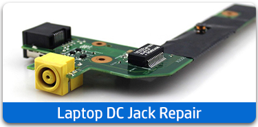 Laptop DC jack repair